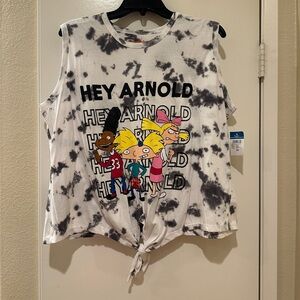 ♦️NWT♦️Nickelodeon Black and White Cotton Tank